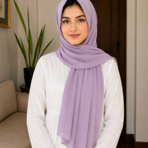 Plain chiffon - lilac